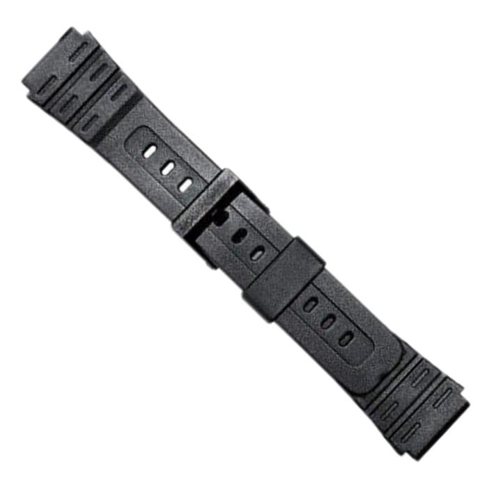互換品 Diloy 腕時計ベルト 18mm カシオ ウレタンバンド MRW80M,MRW81,MW31,MW82,W84K,W59 | CASIO