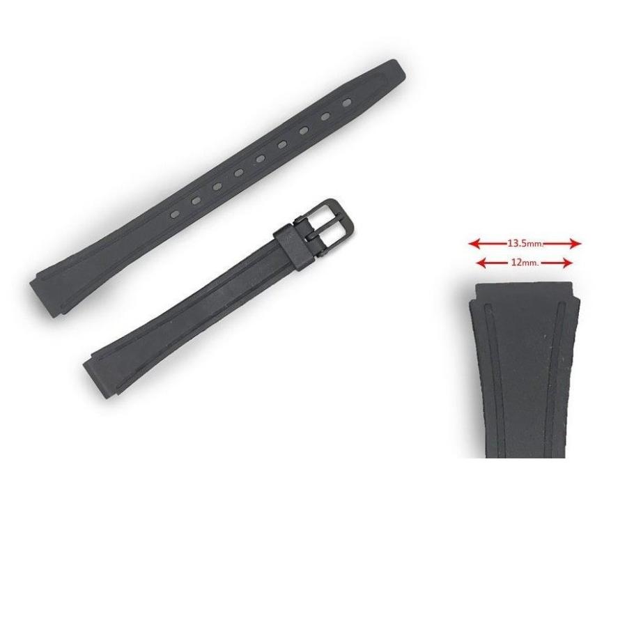 互換品 Diloy 腕時計ベルト 12mm シチズン ウレタンバンド Q&Q | CITIZEN | 02