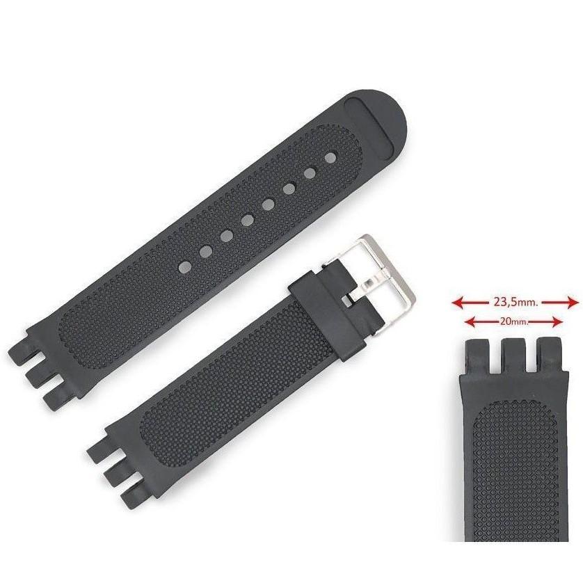 互換品 Diloy スウォッチ  Swatch 腕時計ベルト20mm(23.5mm)用  Ref W9831 |  | 02