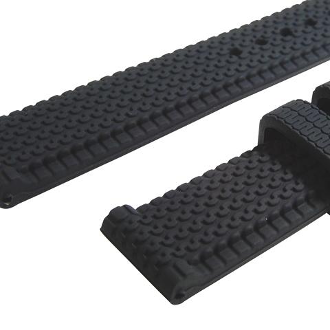 Diloy 腕時計ベルト シリコン 耐汗性 ヨーロピアン ソフトタッチ スマートウォッチ Ref.S222 ブラック 24mm |  | 02