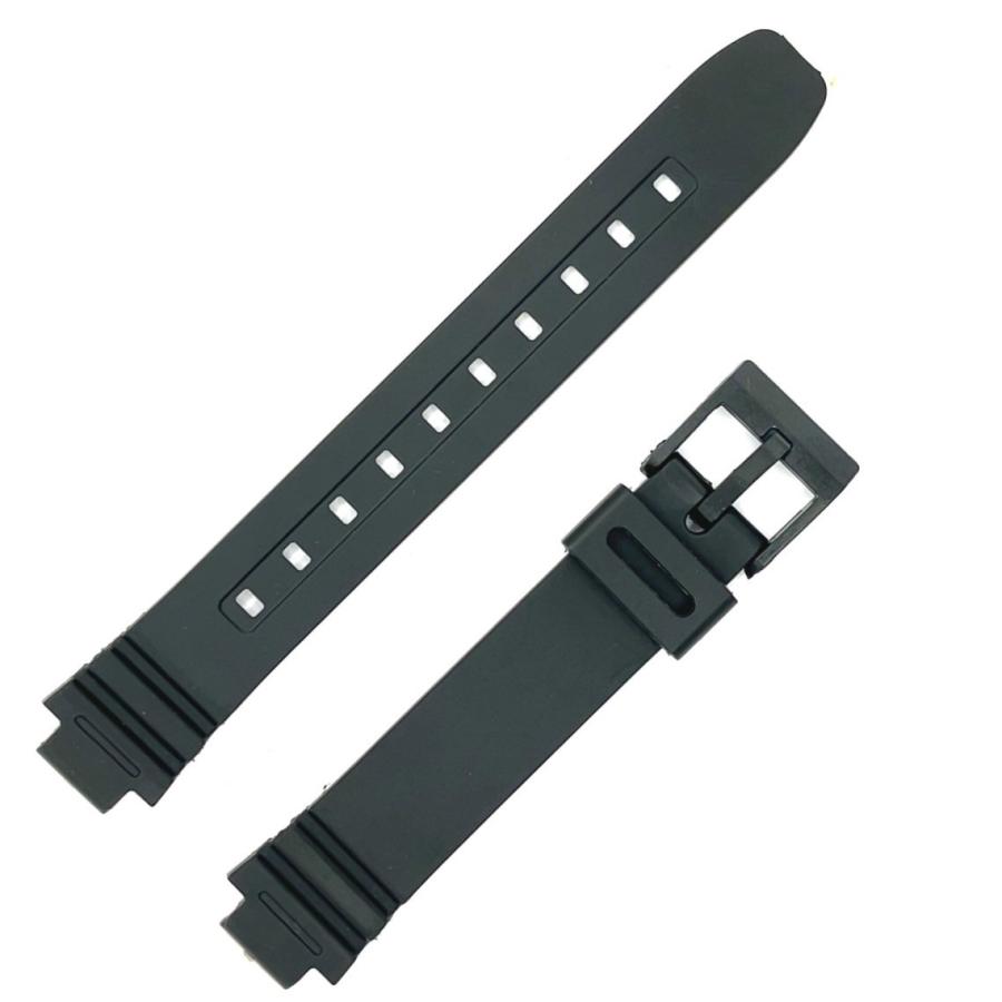 互換品 Diloy 腕時計 ベルト カシオ ウレタンバンド LA-20WH |  | 02