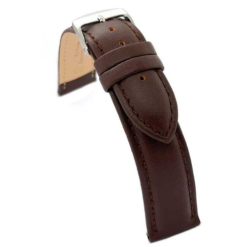 うち様 Diloy 腕時計ベルト 20mm レザー 302シリーズ バンド 本革 ダーク