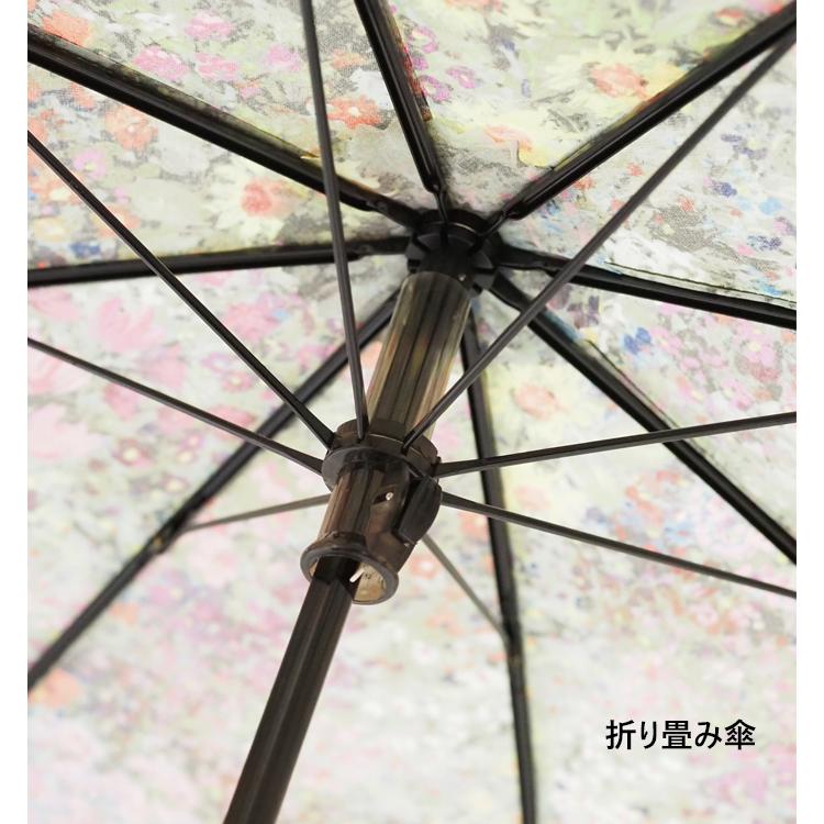 SUR MER（シュールメール） 日傘 長傘 折り畳み傘 晴雨兼用 花柄 日本