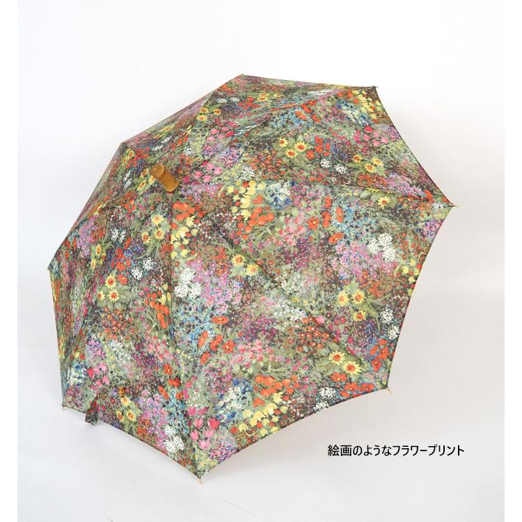 SUR MER（シュールメール） 日傘 長傘 折り畳み傘 晴雨兼用 花柄 日本