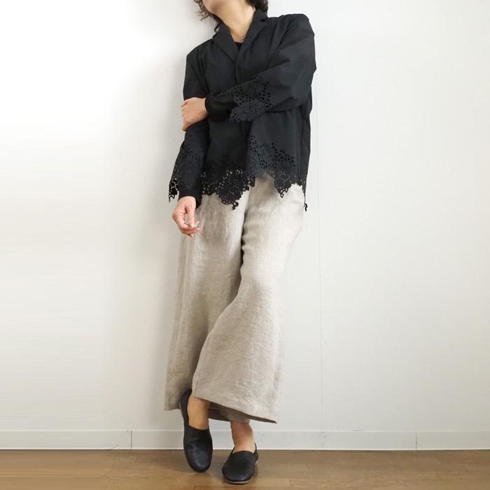 MIDIUMISOLID SALE ミディウミソリッド カットレース ジャケット