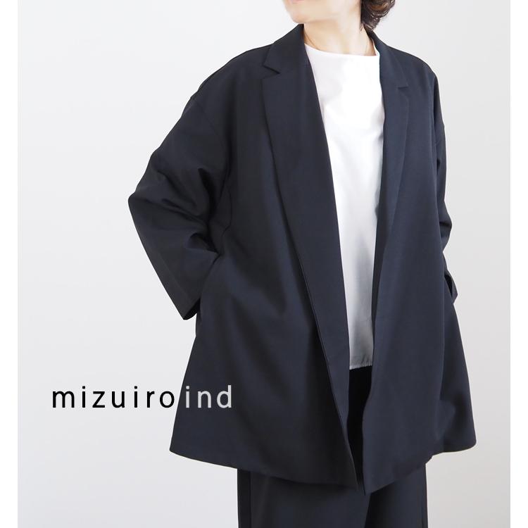mizuiroind（ミズイロインド） テーラードシャツジャケット 軽い