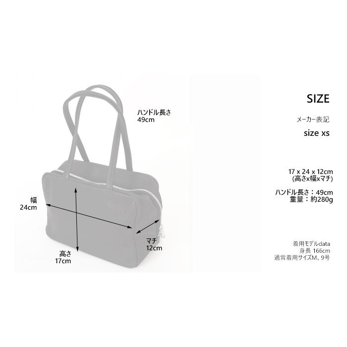 REN（レン） スクエアダッフル XS ピッグスキン ハリー black 軽量