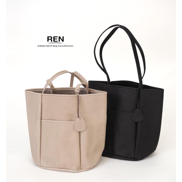 REN（レン） トートバッグ バケツ型 本革 HALLIE ハリー 1-30-20242