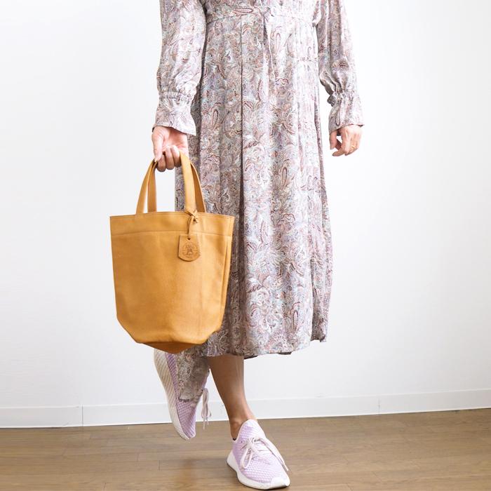 本革 巾着トートバッグ ボトルトート レディース メンズ Hallie ハリー Ren レン h セレクトショップagil 通販 Yahoo ショッピング