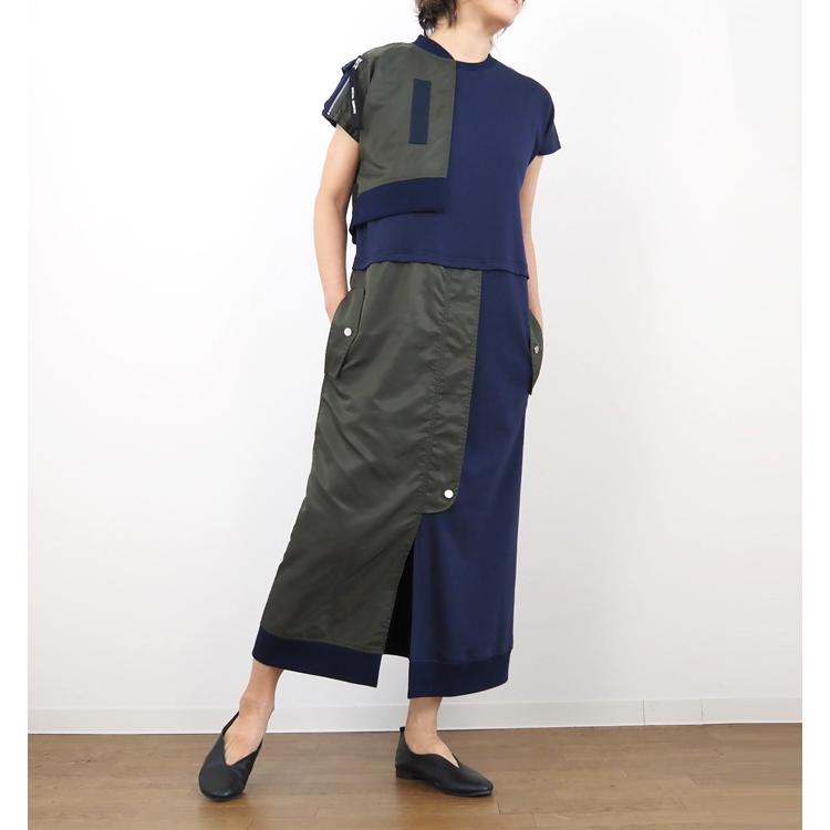 MARECHAL TERRE（マルシャルテル） ミリタリーワンピース MA-1風