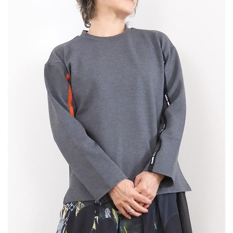 MARECHAL TERRE（マルシャルテル） ロゴテープ 長袖クルーネックT