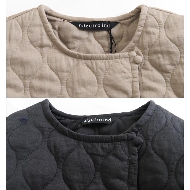 mizuiroind（ミズイロインド） SALE mizuiro ind キルトジャケット