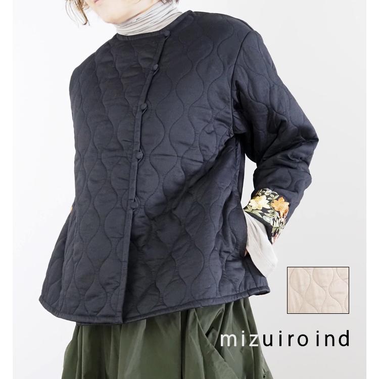 ちゅんちゅんmizuiro indキルティング刺繍テープベスト ちゅんちゅん様専用mizuiro indキルティング刺繍テープベスト - メルカリ