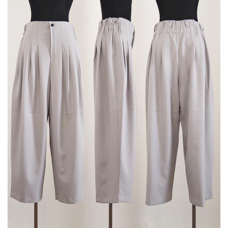 mizuiroind（ミズイロインド） パンツ ハイウエストタック レディース