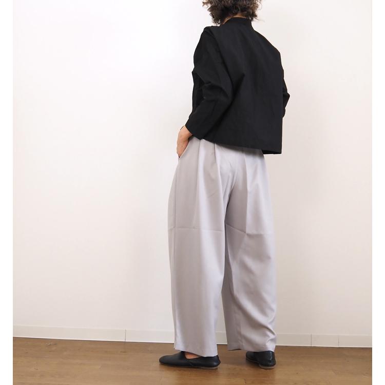 mizuiroind（ミズイロインド） パンツ ハイウエストタック レディース