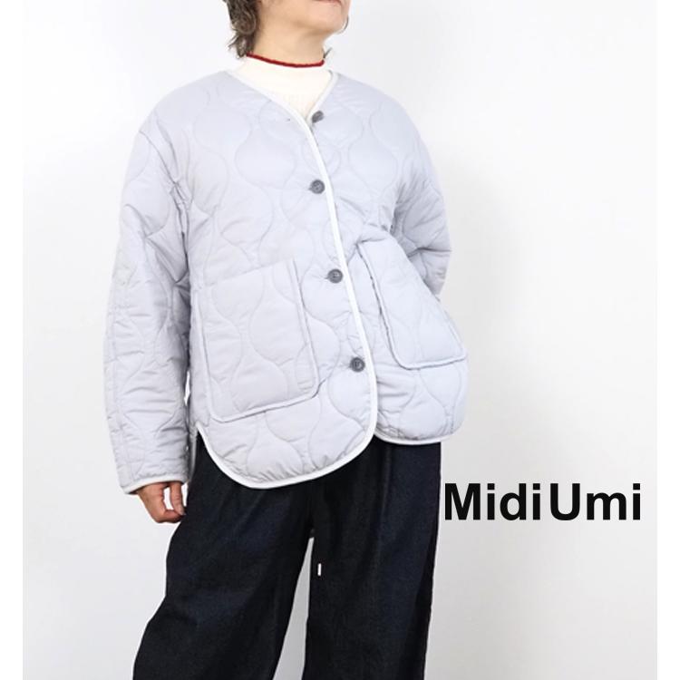 MidiUmi（ミディウミ） キルティングコクーンスリーブジャケット