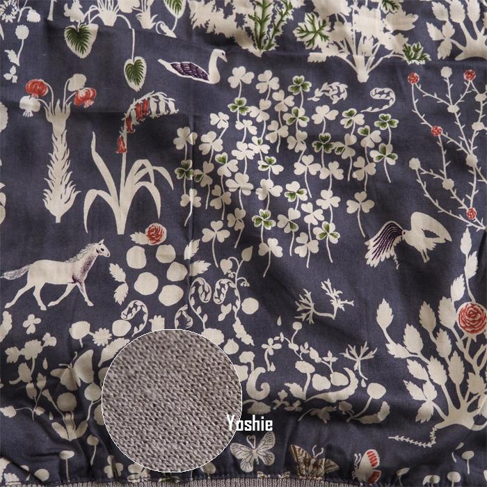 新品 ソソット sosotto コットン カシミア リバティ柄 ✨美品✨ sosotto（ソソット） リバティ柄 長袖カーディガン カシミヤ