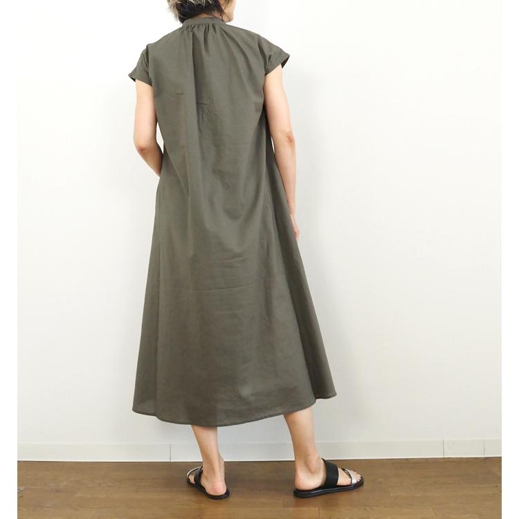 sosotto（ソソット） LIBERTYくるみボタン フレアーロングワンピース