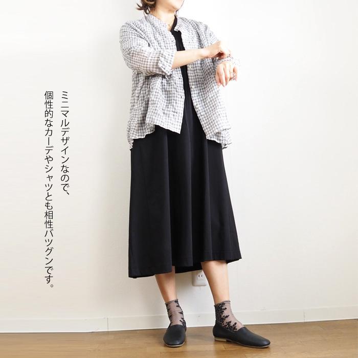 SALE Squady スカディ Vネック カットソーサックワンピース レディース 30代 40代 50代_7
