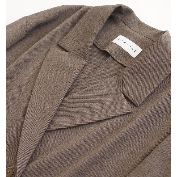 Cynical（シニカル） ダブルジャケット ソフトフランネル レディース