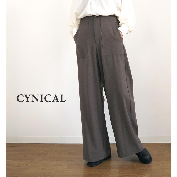 Cynical（シニカル） ベーカーパンツ ソフトフランネル レディース 552