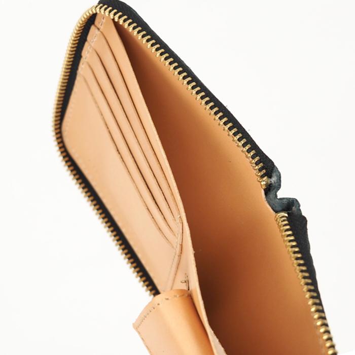 ATELIER BRUGGE アトリエブルージュ 2つ折り財布 革 毛付き