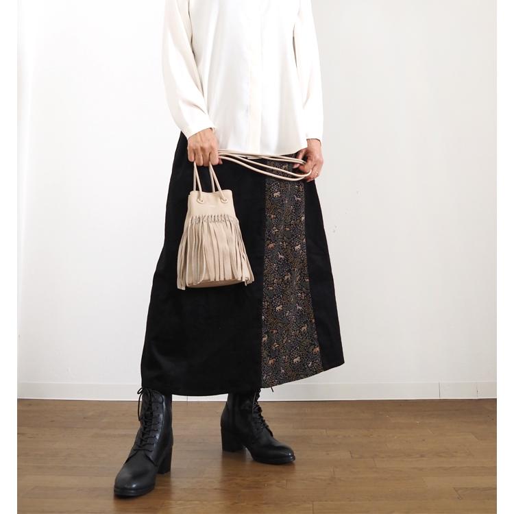 Boutique Ordinary ブティークオーディナリー フリンジレザーミニ 