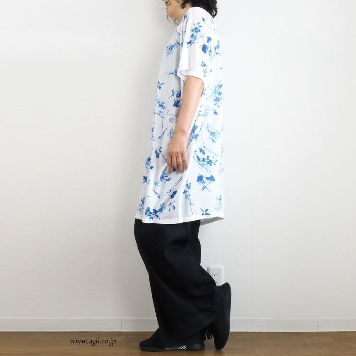 チランドシアアシンメトリーワンピース