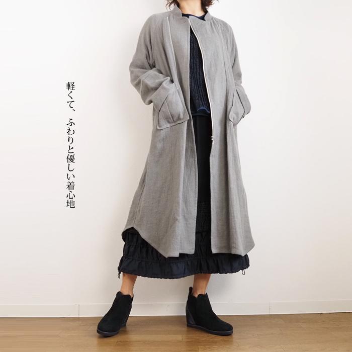 SALE フィラルフレア FERAL FLAIR ジッパーライトコート スタンドカラー レディース 30代 40代 50代_3