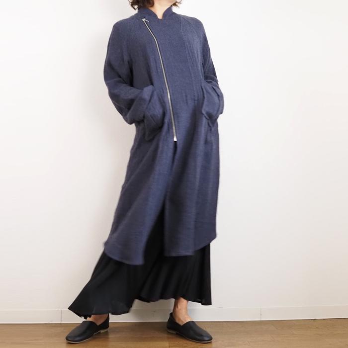 SALE フィラルフレア FERAL FLAIR ジッパーライトコート スタンドカラー レディース 30代 40代 50代_12