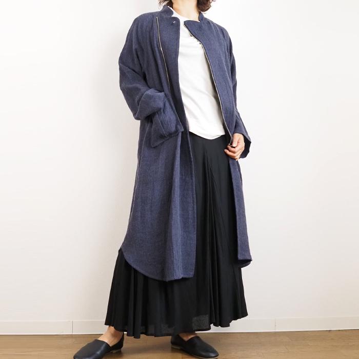 SALE フィラルフレア FERAL FLAIR ジッパーライトコート スタンドカラー レディース 30代 40代 50代_17