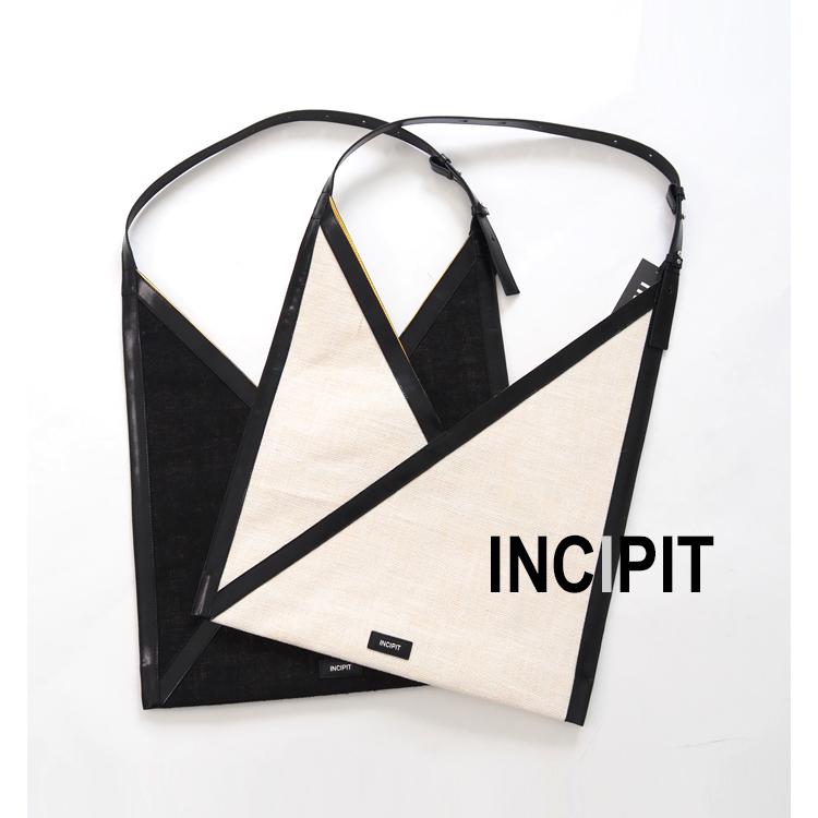 INCIPIT インキピット あずまショルダーバッグ 本革xジュート