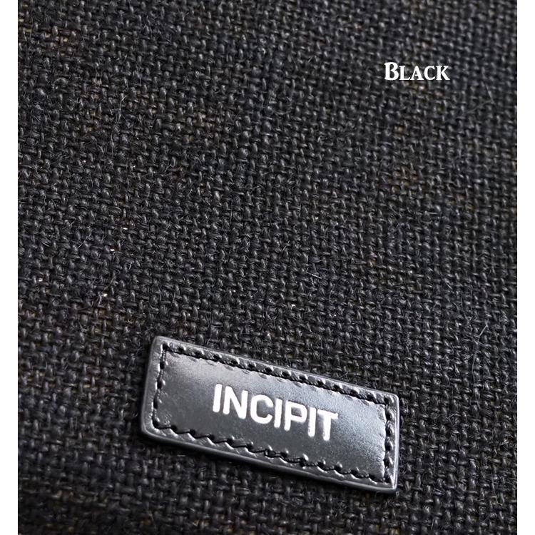 INCIPIT（インキピット） あずまショルダーバッグ 本革xジュート
