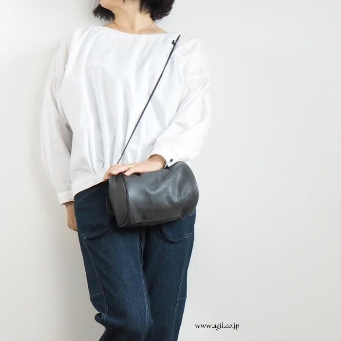 極美品 REN レン キャニスターショルダー STILL スティル やぎ革 黒 REN（レン） キャニスターショルダーバッグ やぎ革 still スティル