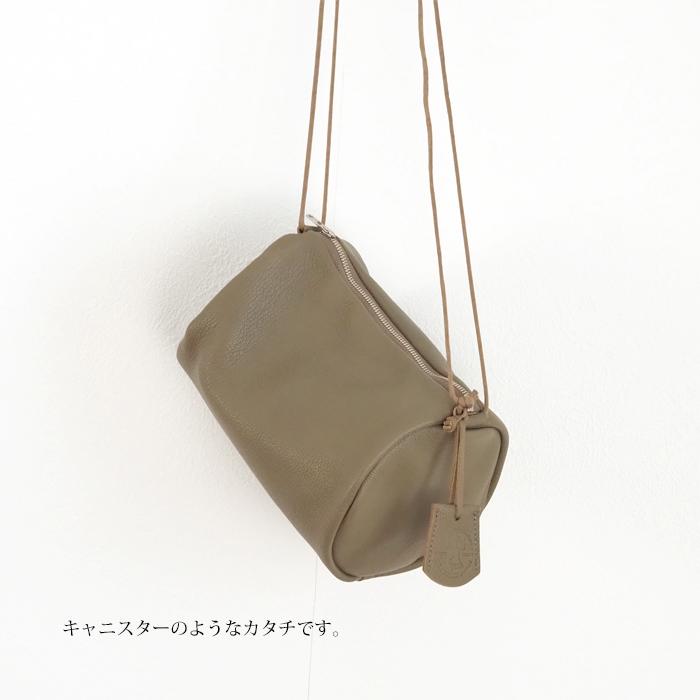 REN（レン） キャニスターショルダーバッグ やぎ革 still スティル