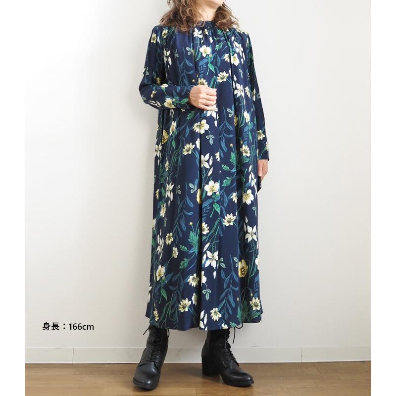 Liyoca（リヨカ） SALE ロングワンピース ボタニカルプリント