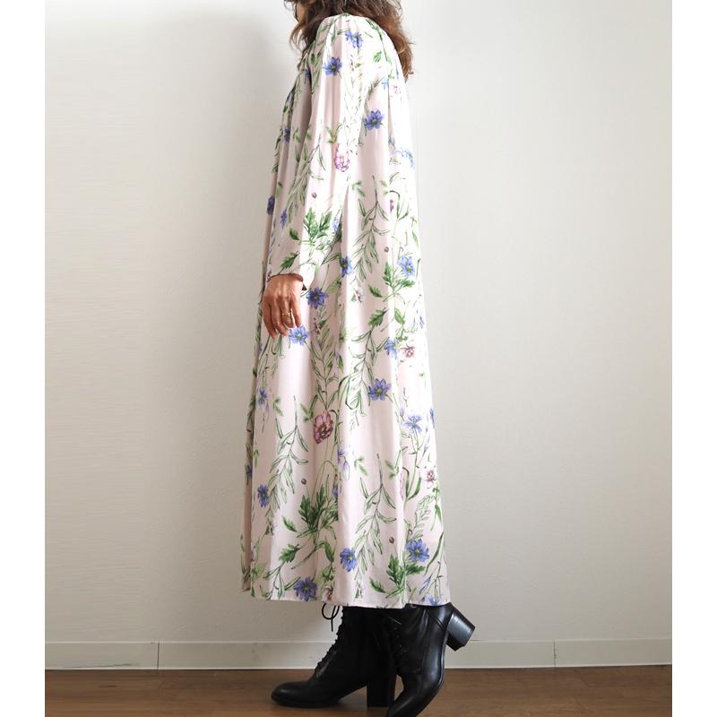 Liyoca（リヨカ） SALE ロングワンピース ボタニカルプリント 