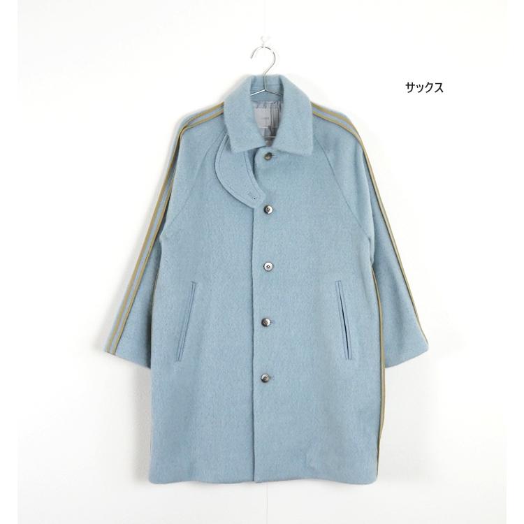 Liyoca（リヨカ） コート モヘアシャギー ハーフ丈 ライトブルー