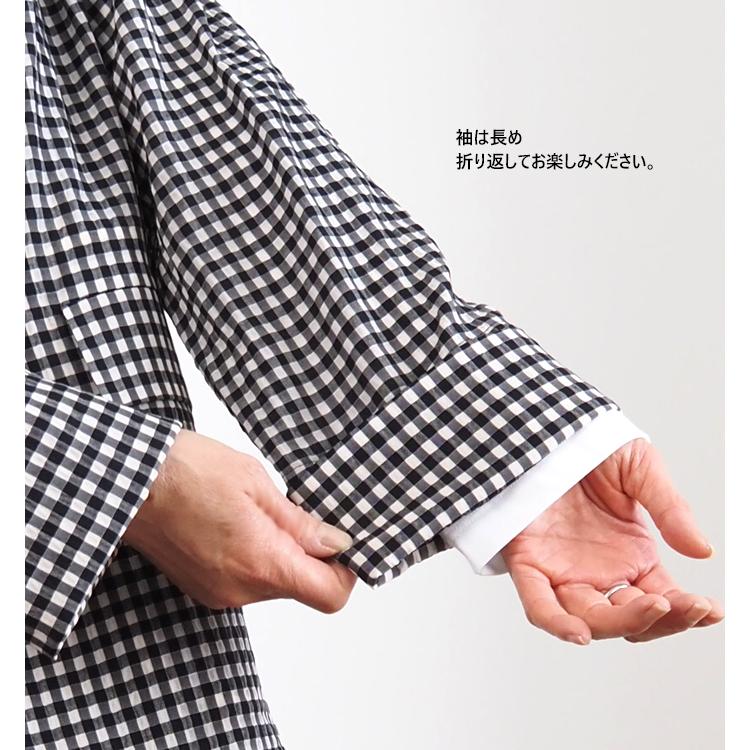 MANON（マノン） ギンガムチェック スピンドルジャケット ゆきふいるむ