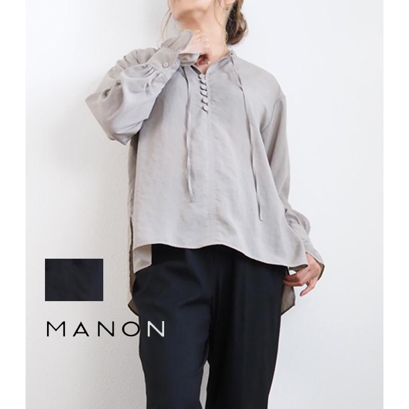 MANON（マノン） SALE ブラウス リボン プルオーバー レディース