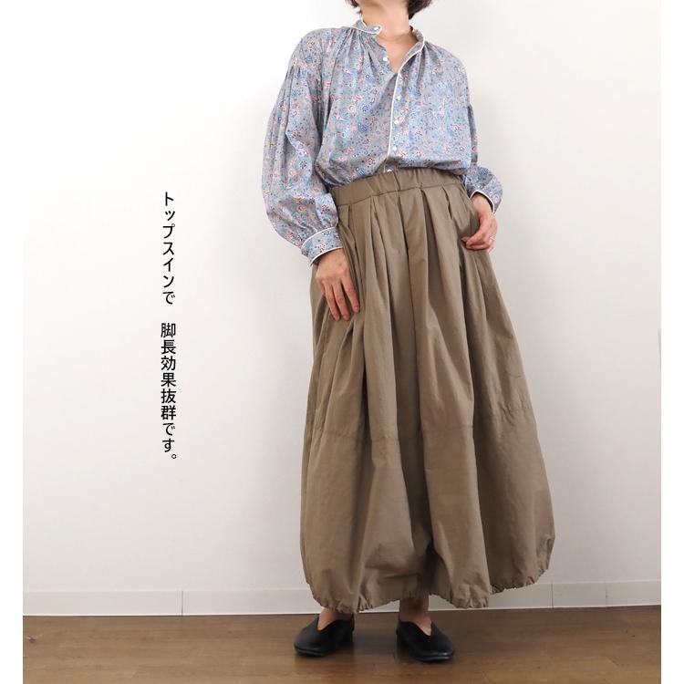 MANON（マノン） リバティプリント アミカルシャツ フラワープリント
