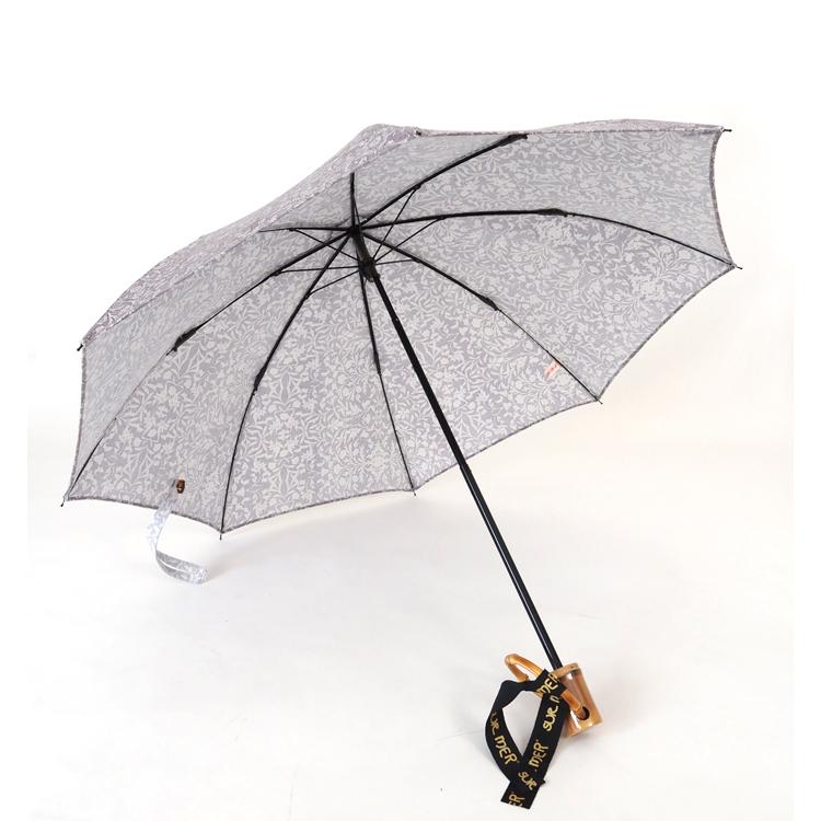 SUR MER（シュールメール） 日傘 折りたたみ 傘 花柄 日本製 晴雨兼用