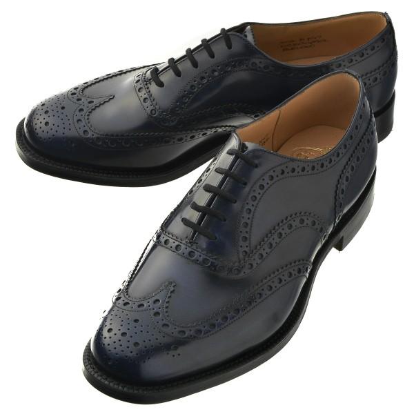 チャーチ/CHURCH'S シューズ メンズ BURWOOD レースアップシューズ ネイビー EEB002G-9EM-AKW