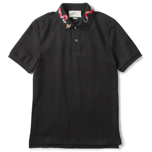 年春夏セール グッチ Gucci シャツ メンズ ポロシャツ Black Live Red 年春夏新作 4023 X7332 1410 Www Globalinternetsolutionsinc Com