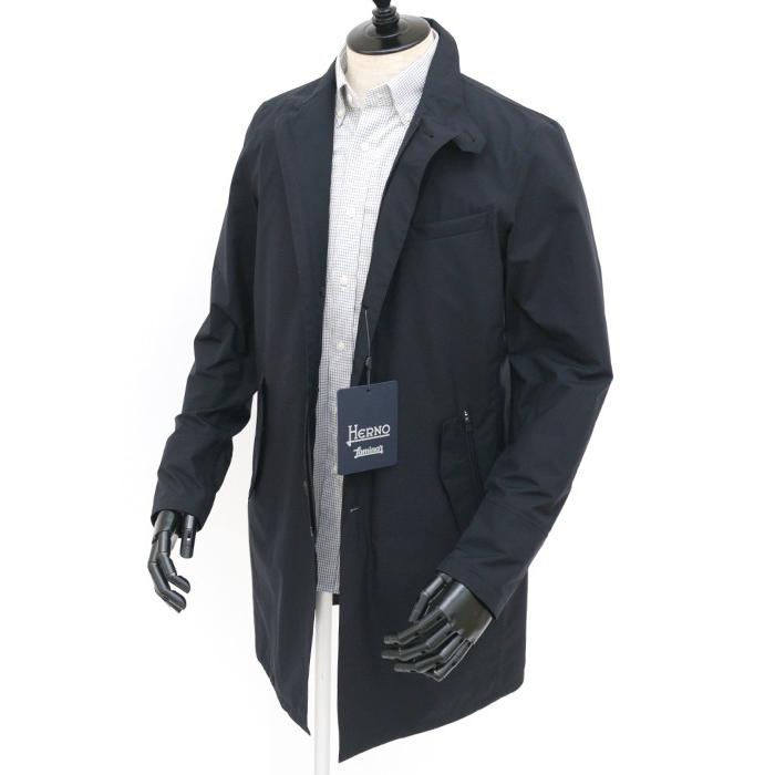 春夏 ヘルノ Herno コート メンズ ゴアテックススプリングコート ネイビー Im024ul 9290 072im024ul Agio 通販 Yahoo ショッピング