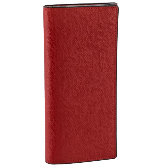 ヴァレクストラ Valextra 財布 メンズ Continental Purse ソフトカーフスキン 二つ折り長財布 Rosso V9l18 028 000roc 175v9lroc Agio 通販 Yahoo ショッピング
