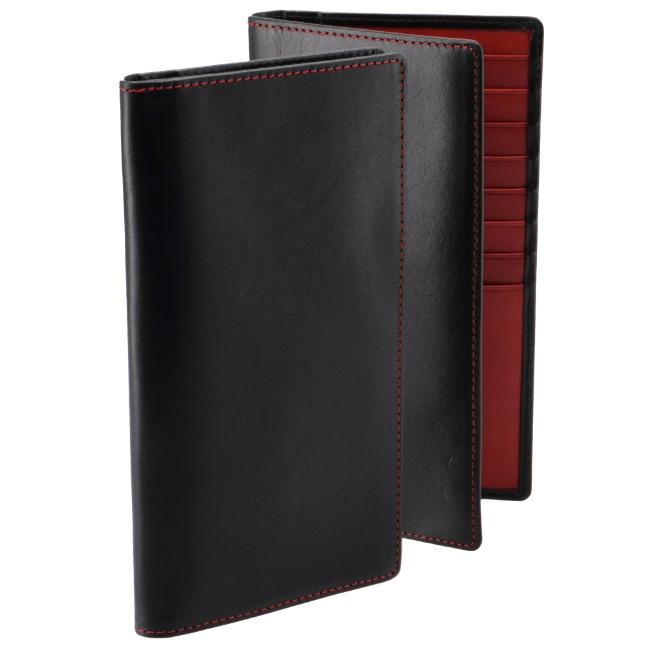 即納 大特価 ホワイトハウスコックス Whitehouse Black Red 2つ折り長財布 メンズ ホワイトハウスコックス Cox S2381 Sl 0008 Black Red 二つ折り長財布 サドルレザー メンズ 財布 財布