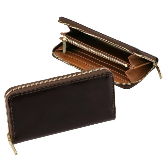 ホワイトハウスコックス ダービーコレクション 馬革 長財布 ファスナ