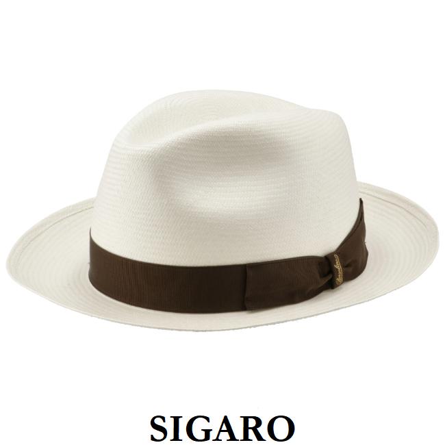 ボルサリーノ/BORSALINO ハット 帽子 メンズ PANAMA FINE/ミドルブリム パナマハット 140338-0338 :