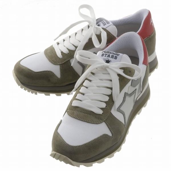 ５５ 以上節約 Sirius メンズ シューズ Stars 春夏 アトランティックスターズ Atlantic ホワイト カーキ スニーカー メンズ アトランティックスターズ スニーカー Bsprlsgb ホワイト カーキ シューズ Services Luthercare Com